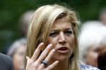Wassenaar 31 mei 2008
Prinses Maxima en Prins Willem Alexander openen de beeldentuin bij het stadhuis van Wassenaar.