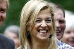 Wassenaar 31 mei 2008
Prinses Maxima en Prins Willem Alexander openen de beeldentuin bij het stadhuis van Wassenaar.