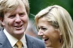 Wassenaar 31 mei 2008
Prinses Maxima en Prins Willem Alexander openen de beeldentuin bij het stadhuis van Wassenaar.