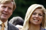 Wassenaar 31 mei 2008
Prinses Maxima en Prins Willem Alexander openen de beeldentuin bij het stadhuis van Wassenaar.