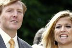 Wassenaar 31 mei 2008
Prinses Maxima en Prins Willem Alexander openen de beeldentuin bij het stadhuis van Wassenaar.