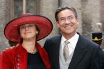 Den Haag 19 september 2007
Prinsjesdag op het binnenhof met de ministers en staatssecretaressen met hoedjes
Maxima Verhagen met vrouw