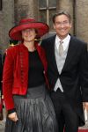Den Haag 19 september 2007
Prinsjesdag op het binnenhof met de ministers en staatssecretaressen met hoedjes Maxim Verhagen met vrouw