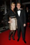 Amsterdam 19 decdember 2007
Sportman van het jaar verkiezing in de rai. Michael Boogerd met zijn vrouw Nerena