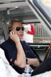 Brescia 15 mei 2008
Start van de Mille Miglia in Brescia. State of art rijdt met 2 porsches mee. 
Mika Hakkinen in een Merceders 300 SL