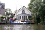 Breukelen 23 juli 2008
Nieuwe huis van Milika Peterzon en Jurgen Smit aan het water van de vecht.