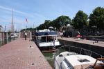 Muiden, 10 Juni 2008
Muiden met zijn sluis, Cafe Ome Ko en de koninklijke haven