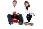 Lech 27 februari 2008
Rene en Natasja Froger aan het rodelen met Maxime en didier op wintersport vakantie.
Peter Smulders bv