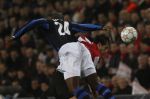 Eindhoven, 12 December 2007
Champions League wedstrijd PSV-Internationale Milan, eindstand 0-1 Seizoen 2007/2008 
Nelson Enrique Lopez Rivas in duel met Danko Lazovic