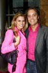 Amsterdam 16 maart 2008
Nicolette v Dam met vriend Bas Smit  bij modeshow Danie Bles
Peter Smulders bv