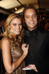 Amsterdam 17 maart 2008
 Nicolette v dam met vriend Bas Smit op premiere  van zomerhitte.   
Peter Smulders bv