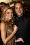 Amsterdam 17 maart 2008
 Nicolette v dam met vriend Bas Smit op premiere  van zomerhitte.   
Peter Smulders bv