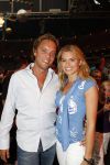 Amsterdam 24 mei 2008
Toppers in concert in de arena met Rene Froger Gordon en Gerard Joling. 
Nicolette v Dam met vriend Bas Smit