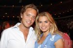 Amsterdam 24 mei 2008
Toppers in concert in de arena met Rene Froger Gordon en Gerard Joling. 
Nicolette v Dam met vriend Bas Smit