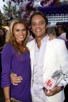 Amsterdam 27 april 2009
Feestje van Gerard Joling voor zijn 49e verjaardag bij cafe het Kalfje. Nicolette v Dam met vriend Bas Smit
Peter Smulders bv