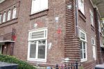 Amsterdam 4 oktober 2007
Pand huis Nina Brink waar verf bommen tegen aan zijn gegooid.