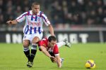 Eindhoven, 27 Februari 2009 Kompetitiewedstrijd PSV-SC Heerenveen.
Eindstand 2-3
Paulo Henrique in duel met Nordin Amrabat
Foto Peter Smulders BV