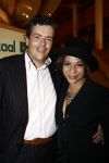 Hoorn 17 maart 2009
Premiere Five guys named moe in de schouwburg van Haarlem. Nurlaila Kareem met vriend Muriel Wouda
Peter Smulders bv