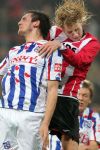Eindhoven, 27 Februari 2009 Kompetitiewedstrijd PSV-SC Heerenveen.
Eindstand 2-3
Ola Toivonen in duel met Goran Popov
Foto Peter Smulders BV