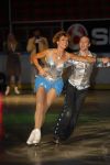 Amsterdam 23 oktober 2007
Nance Coolen en Gerard Joling bij presentatie sterren dansen op het ijs van sbs6  op de jaap eden baan. Olga Commandeur