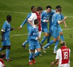 Amsterdam, 30 Januari 2008 Kompetitiewedstrijd AJAX-PSV, eindstand 0-2
Seizoen 2007/2008
Otman Bakkal heeft AJAX de genadeslag toegediend door 0-2 te scoren