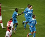 Amsterdam, 30 Januari 2008 Kompetitiewedstrijd AJAX-PSV, eindstand 0-2
Seizoen 2007/2008
Otman Bakkal heeft AJAX de genadeslag toegediend door 0-2 te scoren