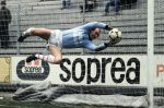 Genua ( Italie ) 2 Januari 1983
Doelman Otto Versfeld van Helmond Sport