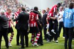 Arnhem, 20 April 2008 Kompetitiewedstrijd Vitesse-PSV, eindstand 0-1 Seizoen 2007/2008
PSV Landskampioen en wordt er dus feest gevierd