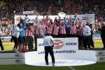 Arnhem, 20 April 2008 Kompetitiewedstrijd Vitesse-PSV, eindstand 0-1 Seizoen 2007/2008
PSV Landskampioen en wordt er dus feest gevierd