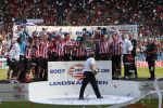 Arnhem, 20 April 2008 Kompetitiewedstrijd Vitesse-PSV, eindstand 0-1 Seizoen 2007/2008
PSV Landskampioen en wordt er dus feest gevierd