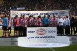 Arnhem, 20 April 2008 Kompetitiewedstrijd Vitesse-PSV, eindstand 0-1 Seizoen 2007/2008
PSV Landskampioen en wordt er dus feest gevierd