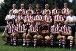 Eindhoven, 28 Juli 1982
PSV Selektie Seizoen 1982/1983
Bovenste rij v.l.n.r.: Jan Reker - Hallvar Thoresen- Berry v Aerle - Hans Segers - Ton Lokhof - Huub Stevens - Piet Wildschut
Middelste rij v.l.n.r.: Jacques v d Ven - Jurry Koolhof - Jan Poortvliet - Edwin v d Berg Henegouwen - Adrie Koster - Ernie Brandts - Thijs Libregts
Onderste rij v.l.n.r. : Jung Moo Huh - Rob Landsbergen - Rene v d Kerkhof - Pim Doesburg - Willy v d Kerkhof en Ruud Geels
