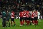 Eindhoven, 12 Maart 2008
UEFA 1/8 finale PSV-Tottenham Hotspur FC, eindstand 0-1
PSV wint na verlenging en straschoppen met 6-5 en gaat door naar de 1/4 Finale
Spanning bij de PSV-ers met Eric Salcido
