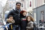 Amsterdam 21 januari 2009
Patrick Kluivert met zijn zoons Quincy Justin nen Ruben.
Peter Smulders bv