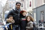 Amsterdam 21 januari 2009
Patrick Kluivert met zijn zoons Quincy Justin nen Ruben.
Peter Smulders bv