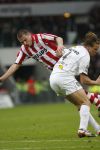 Eindhoven, 30 December 2007
Laatste Kompetitiewedstrijd van het jaar PSV-NAC  Eindstand 2-0 Seizoen 2007/2008
Patrick Zwaanswijk in duel met Danny Koevermans