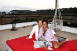 Ibiza 5 juli 2008
Patty Brard met haar verloofde Antoine op het strand vanTropicana op ibiza.