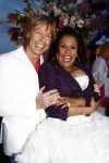 Amsterdam 27 april 2009
Feestje van Gerard Joling voor zijn 49e verjaardag bij cafe het Kalfje. Patty Brard met vriend Antoine
Peter Smulders bv