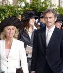 Den Haag 20 oktober 2007
Doop prinses Ariane . Paul Rosemuller met zijn vrouw