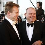 Rotterdam 20 april 2008
Premiere les Miserables  in het nieuwe Luxor theater. Paul de Leeuw en Stefan Nugter  
Peter Smulders bv