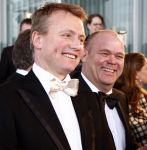 Rotterdam 20 april 2008
Premiere les Miserables  in het nieuwe Luxor theater. Paul de Leeuw en Stefan Nugter
Peter Smulders bv
