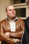 Bussum 24 januari 2008
Omroepman van het jaar verkiezing bij Jan Tabak. Paul de Leeuw