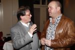 Bussum 24 januari 2008
Omroepman van het jaar verkiezing bij Jan Tabak. Fons v Westerlo Paul de Leeuw