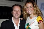 Amsterdam 11 oktober 2007
Beau monde awards in het amstel hotel. Paulien Huizinga met Michiel Mol