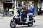 Amsterdam 18 mei 2008
Leco v Zadelhoff viert zijn 40e verjaardag met zijn vrienden in het hilton en ze maken een scooter rally door Amsterdam. 
Peter Gallas en Danielle Overgaag