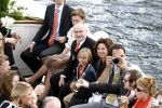 Leiden 23 augustus 2008
De dochter van Phil Collins Joeley Joely Collins trouwt met haar Nederlandse man Stefan Buitelaar. Na het huwelijk gaan ze met boot varen.
Peter Smulders bv