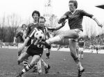 Rotterdam, 1981
Piet Wildschut in duel met David loggy, verder nog Ernie Brandts en Adrie v Kraaij