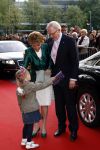 Utrecht 28 april 2009
Pieter v Vollenhoven viert zijn 70e verjaardag in het Beatrix theater in Utrecht. Pieter met Prinses Margriet
Peter Smulders bv