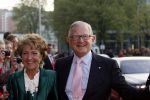 Utrecht 28 april 2009
Pieter v Vollenhoven viert zijn 70e verjaardag in het Beatrix theater in Utrecht. Pieter met Prinses Margriet
Peter Smulders bv