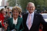 Utrecht 28 april 2009
Pieter v Vollenhoven viert zijn 70e verjaardag in het Beatrix theater in Utrecht. Pieter met Prinses Margriet
Peter Smulders bv